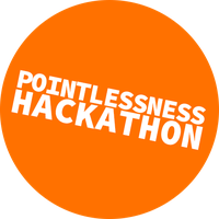 Pointlessness Hackathon Logo